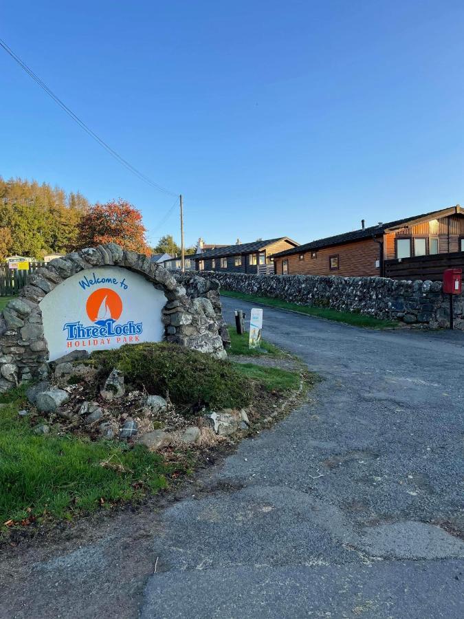 Caravan Rabbit House No 81 At Three Lochs Holiday Park Newton Stewart Eksteriør bilde