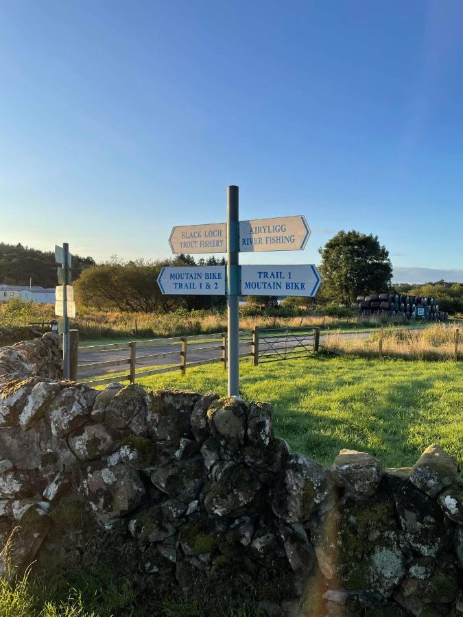 Caravan Rabbit House No 81 At Three Lochs Holiday Park Newton Stewart Eksteriør bilde