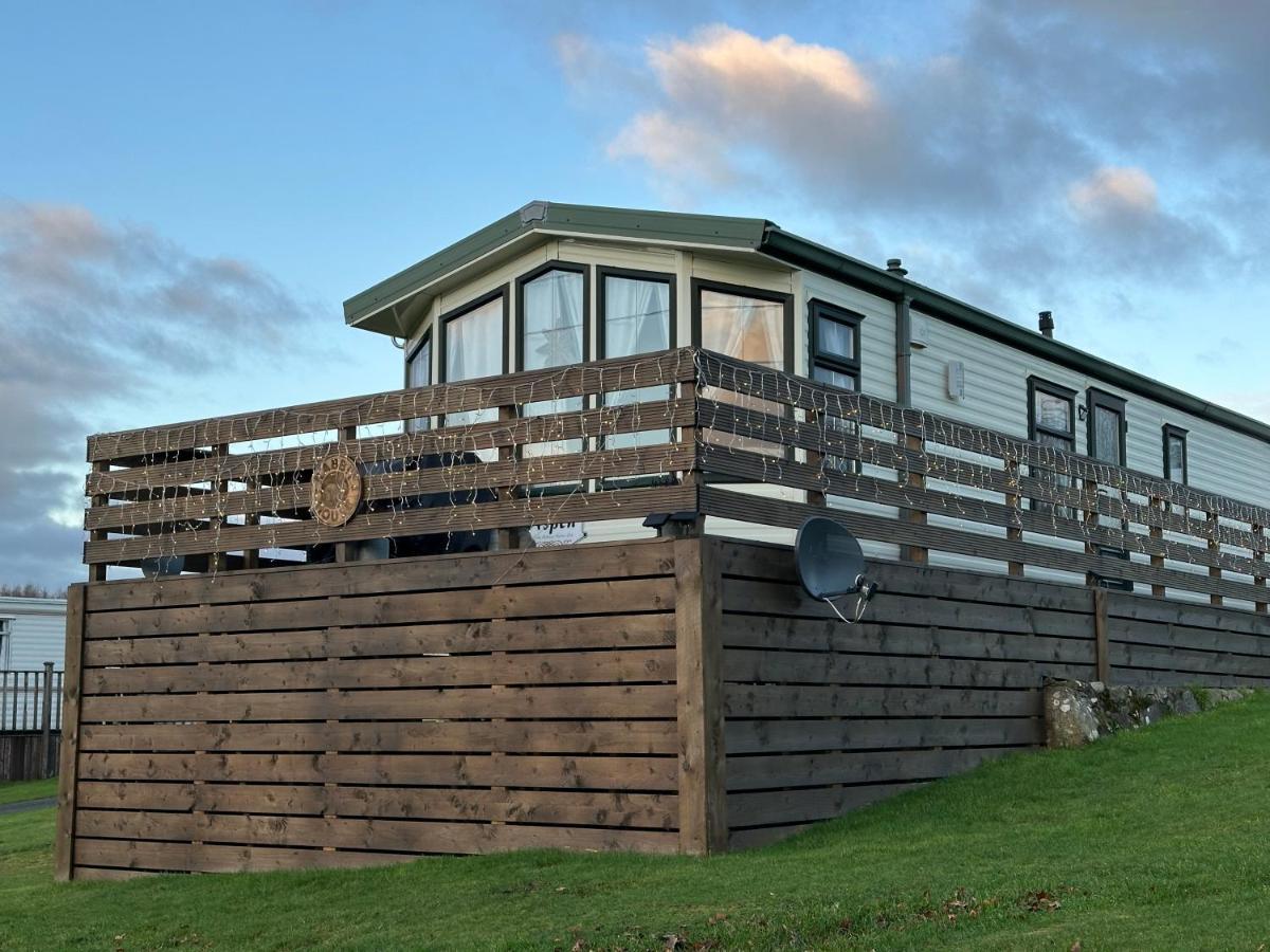 Caravan Rabbit House No 81 At Three Lochs Holiday Park Newton Stewart Eksteriør bilde